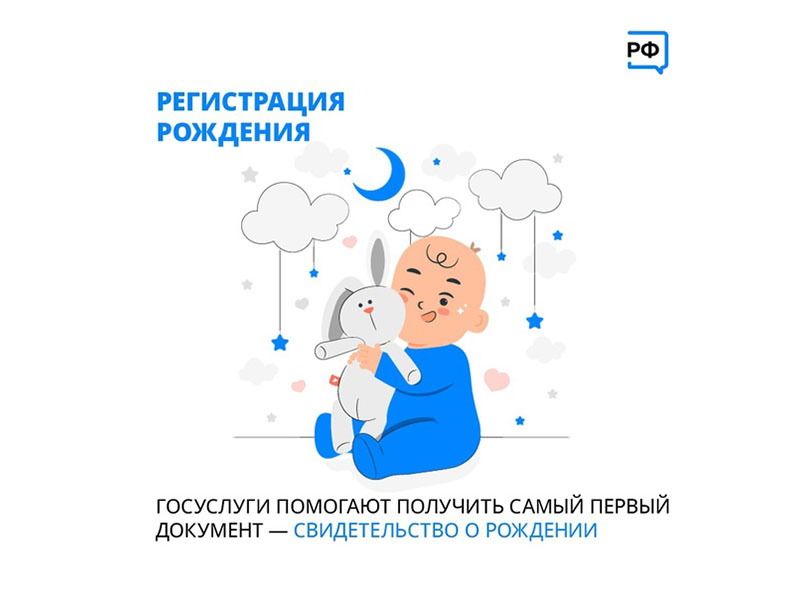 Суперсервис «Рождение ребёнка».