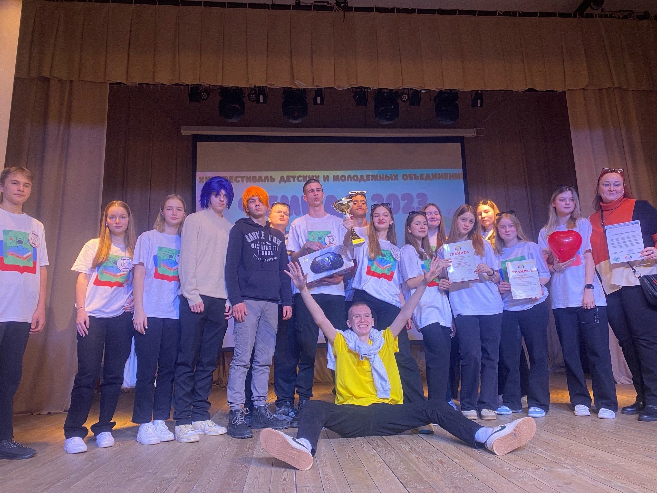 18 января, на сцене дома культуры г. Балабаново , состоялся XXX Фестиваль молодежных и детских объединений «ФЕМИДО 2023».
